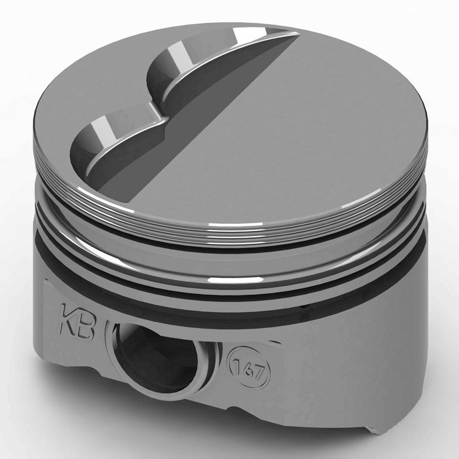 KB Performance Pistons SBM Flat Top Piston Set 3.940 Bore -5cc KBPKB167.030