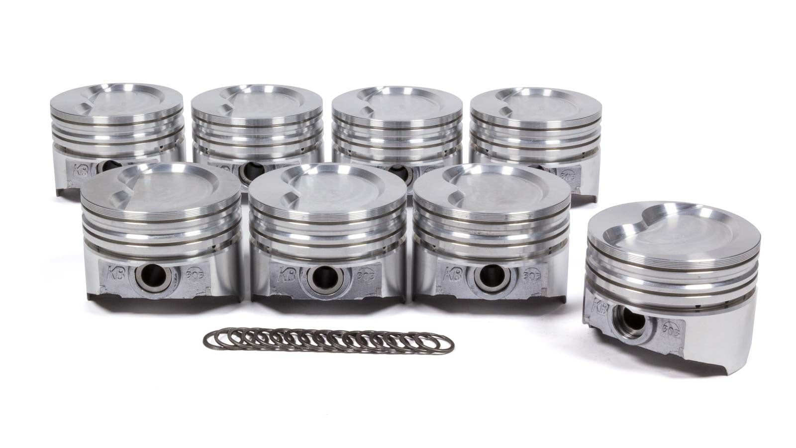 KB Performance Pistons SBF 351W D-Cup 2V Piston Set 4.030 Bore -19.5cc KBPKB303.030