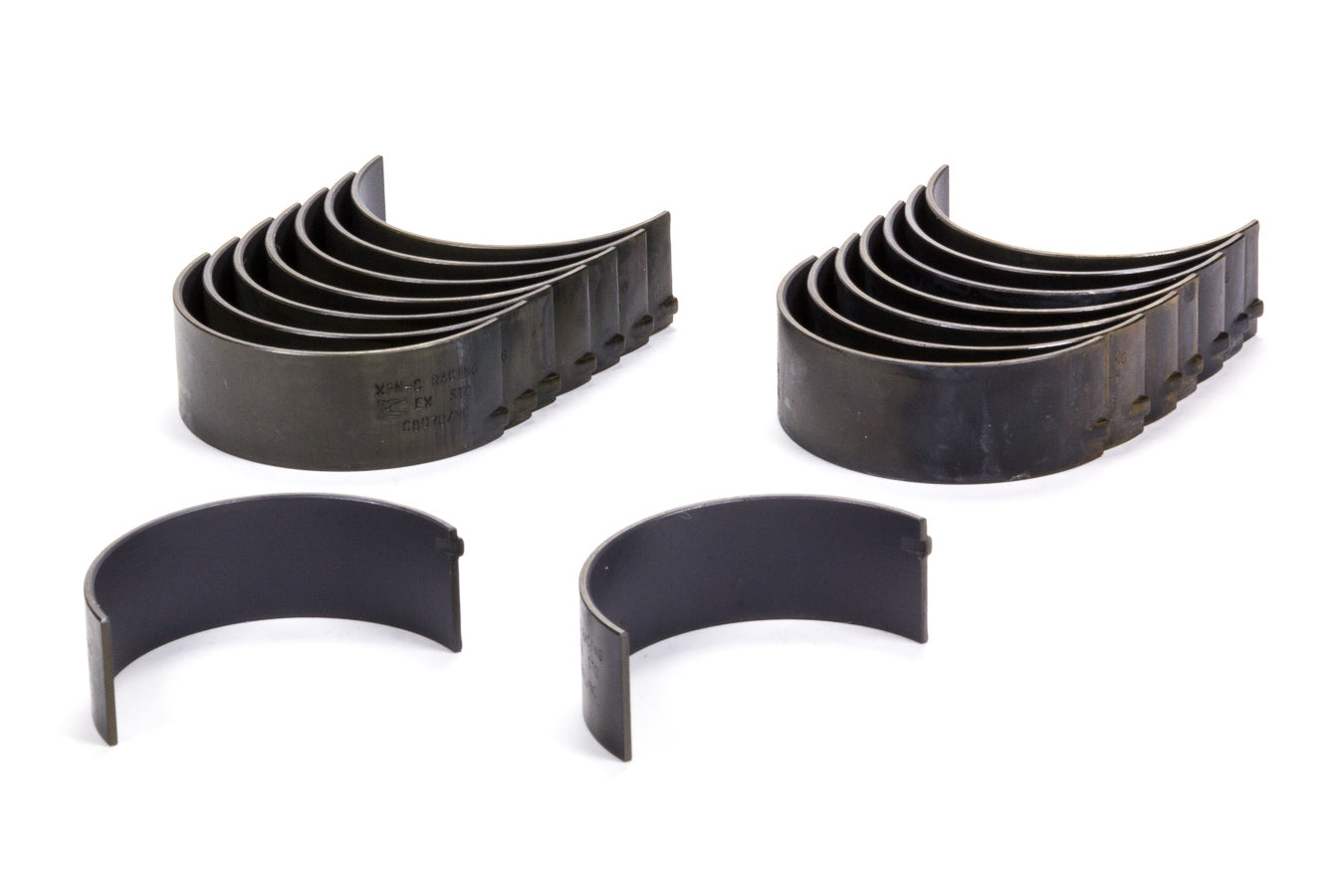 King Bearings Rod Bearing Set Coated SBC w/2.100 Pin Dia. KEBCR807XPNC