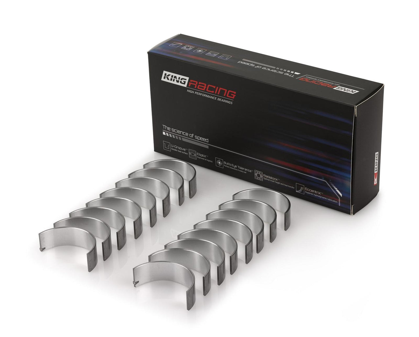 King Bearings Rod Bearing Set - BBC KEBCR808XPNCSTDX
