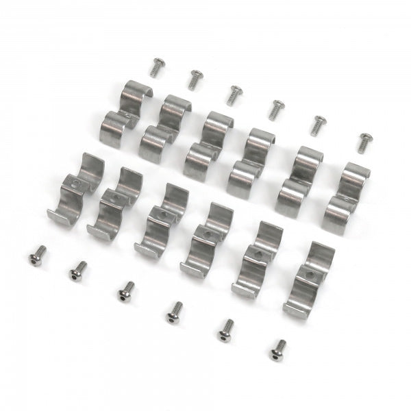 Keep It Clean Wiring 3/8 Stainless Double Line Clamps KICKICLC2375