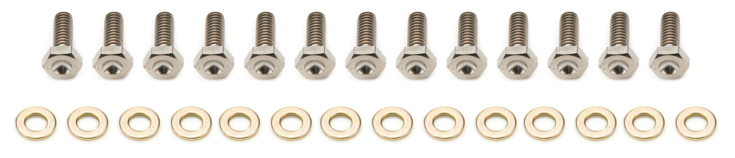 Keizer Aluminum Wheels, Inc. 10in Wheel Center Bolt Kit Titanium KAW10TIEC/KIT