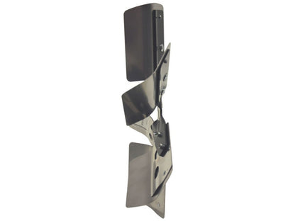Derale 13 HD Stnless Steel Flex Fan (Black Hub)