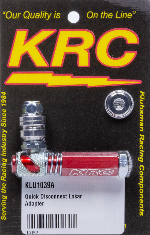 Kluhsman Racing Products Quick Disconnect Lokar Adapter KLU1039A