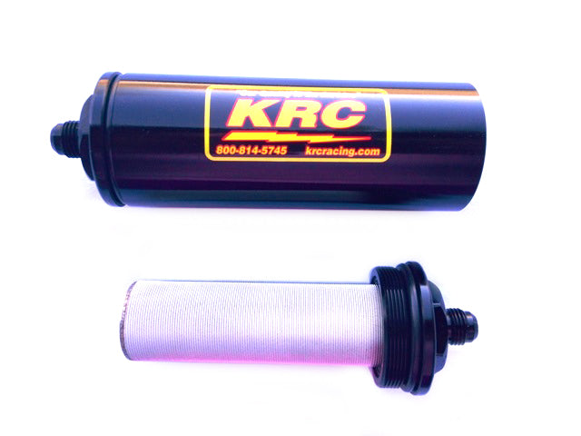 Kluhsman Racing Products #6AN Stainless Fuel Filter KLU4706BK