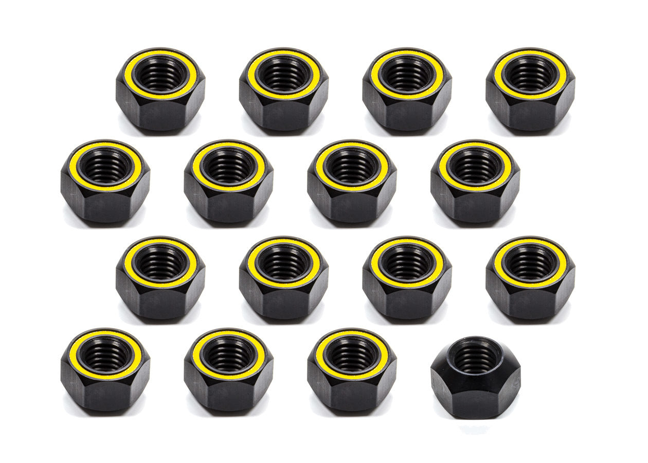 Kluhsman Racing Products Lugnut 20Pk 5/8-11 Alum Refl Yellow KLU8211