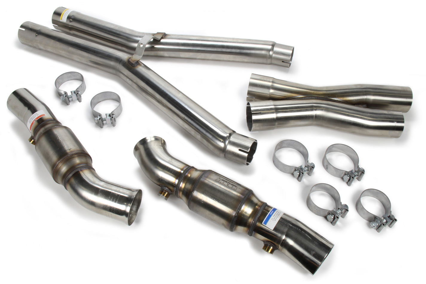 Kooks Headers X-Pipe Catted w/Mid 3in 09-13 Corvette 6.0/6.2L KOK21603211