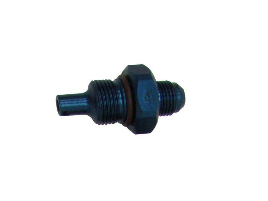 KRC Power Steering Alum Flow Valve -6AN Male ID - 4 KRC25304000