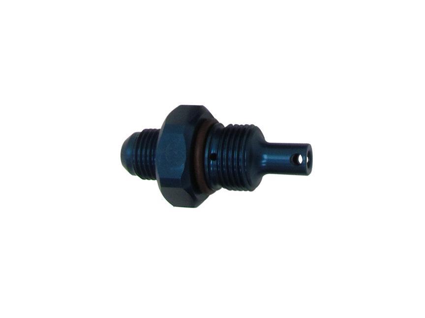 KRC Power Steering Alum Flow Valve -6AN Male ID - 6 KRC25306000