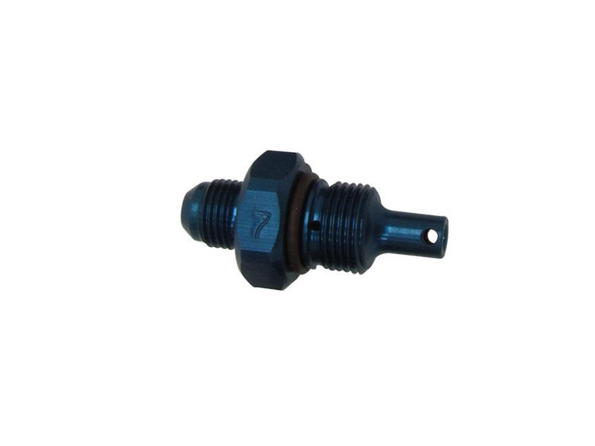 KRC Power Steering Alum Flow Valve -6an Male ID - 7 KRC25307000
