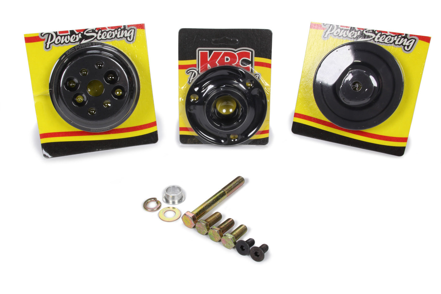 KRC Power Steering Pro Series Serpentine Pulley Kit 1:1 KRC36400000