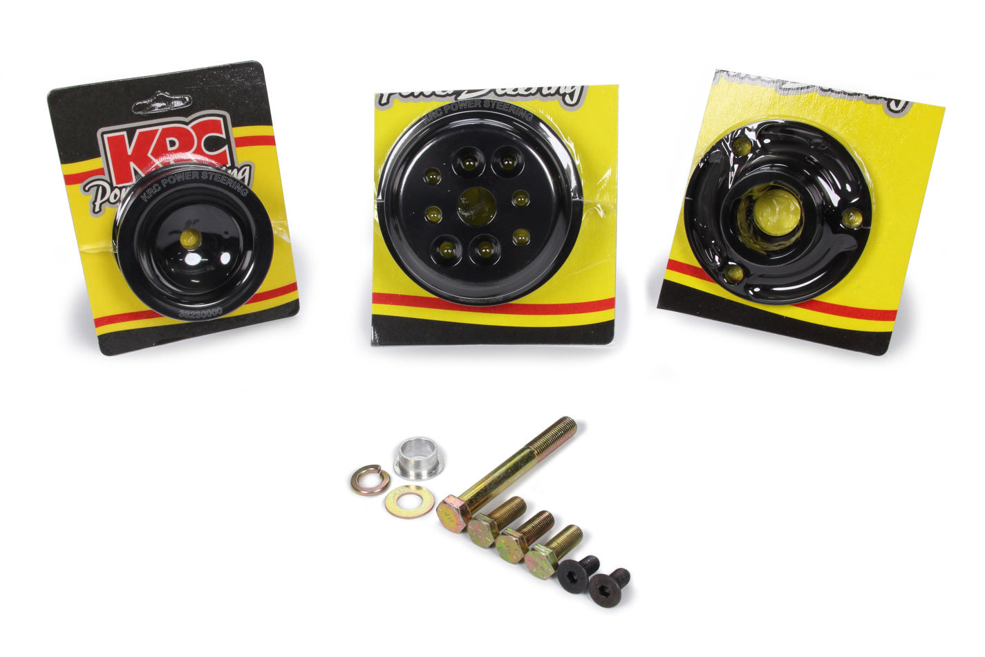 KRC Power Steering Serpentine Pulley Kit Pro Series SBC KRC36403000