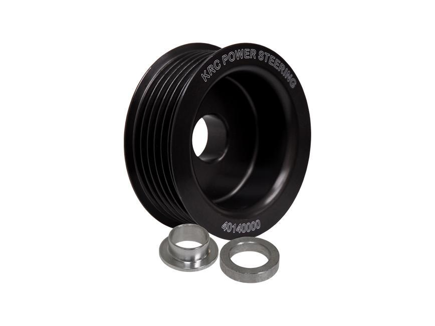 KRC Power Steering Alt Pulley 2.5in 6 Rib Fits .59in & .67in Shaft KRC40140600
