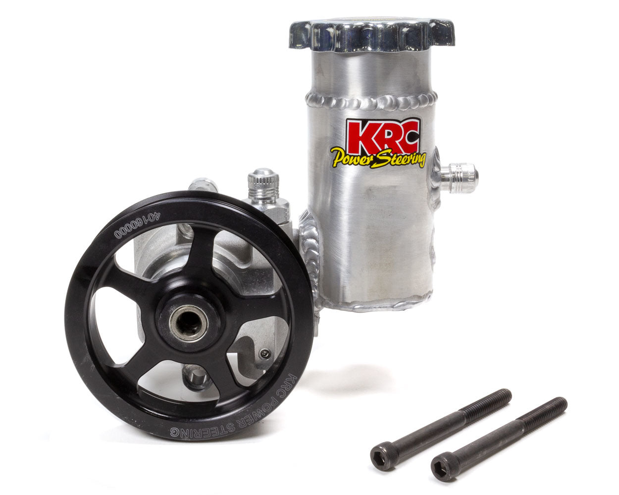 KRC Power Steering P/S Pump Elite w/ 4.2in 6 Rib Pulley w/Reservoir KRCESP19620100