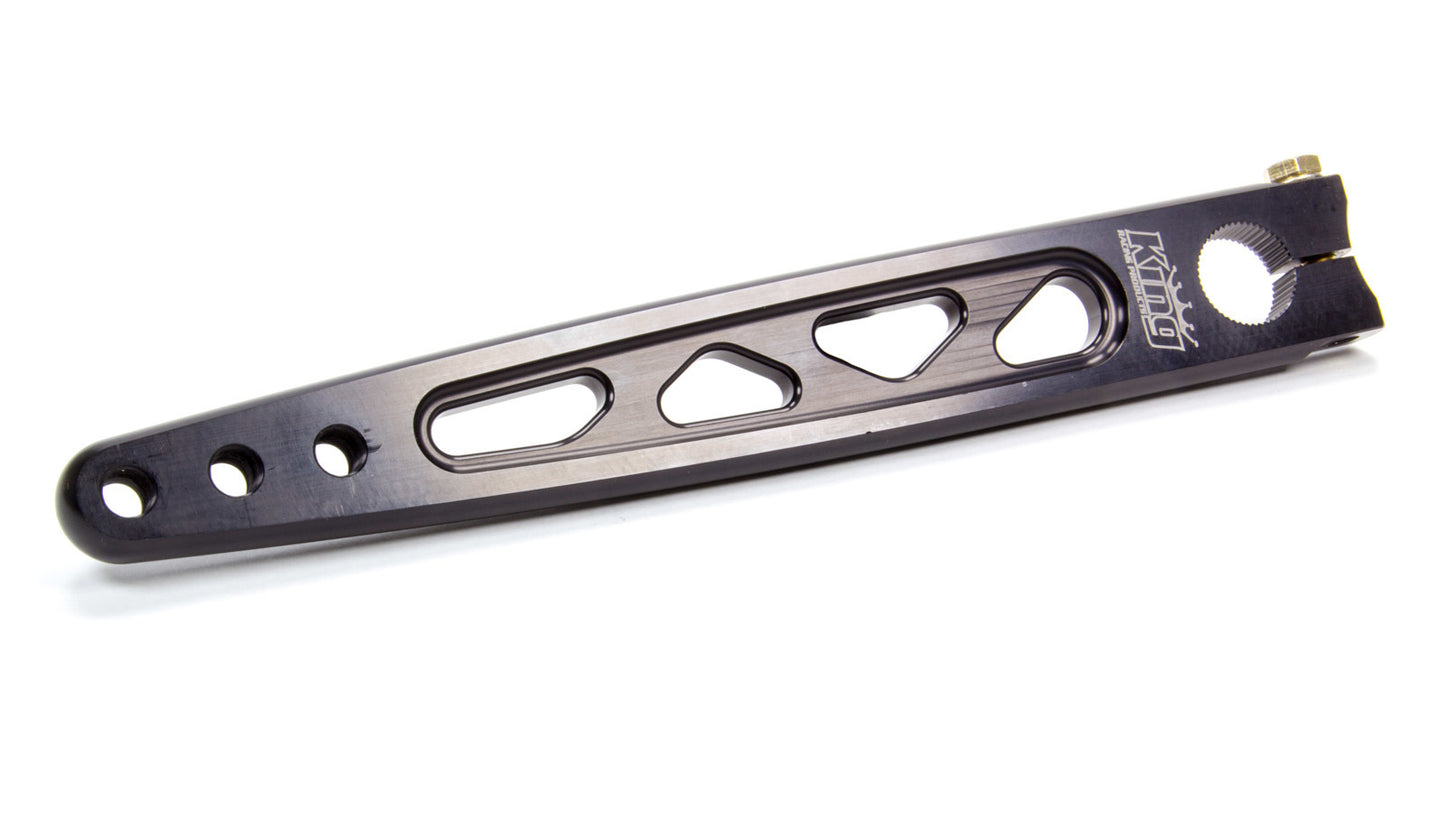 King Racing Products Pitman Arm Angle Broached Black KRP1415