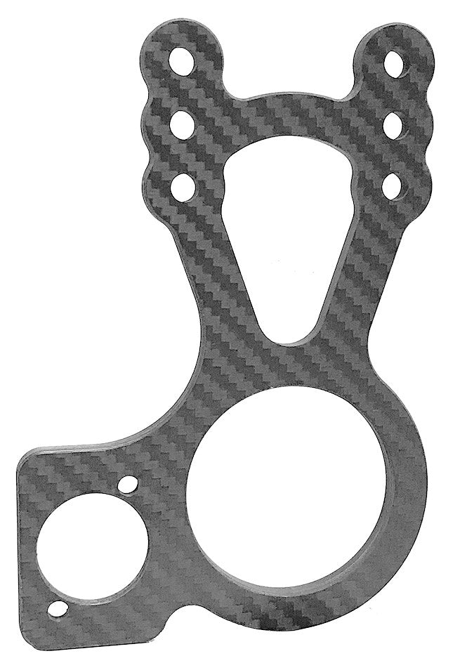 King Racing Products Carbon Steering Mount Left Side Shut Off KRP1481