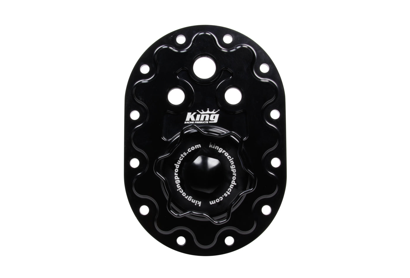 King Racing Products Top Fuel Plate Billet w/ Twist In Cap And Vent KRP1998