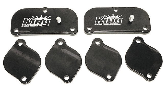 King Racing Products Exhaust Cover Kit Billet Spread Port KRP2100