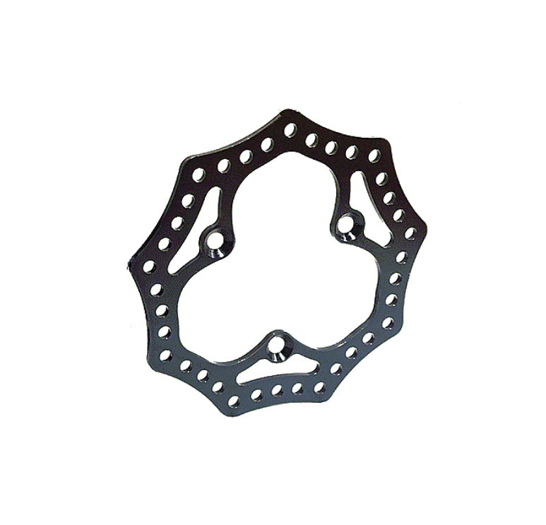 King Racing Products Brake Rotor Steel LF 10.75 Diameter Scalloped KRP2470