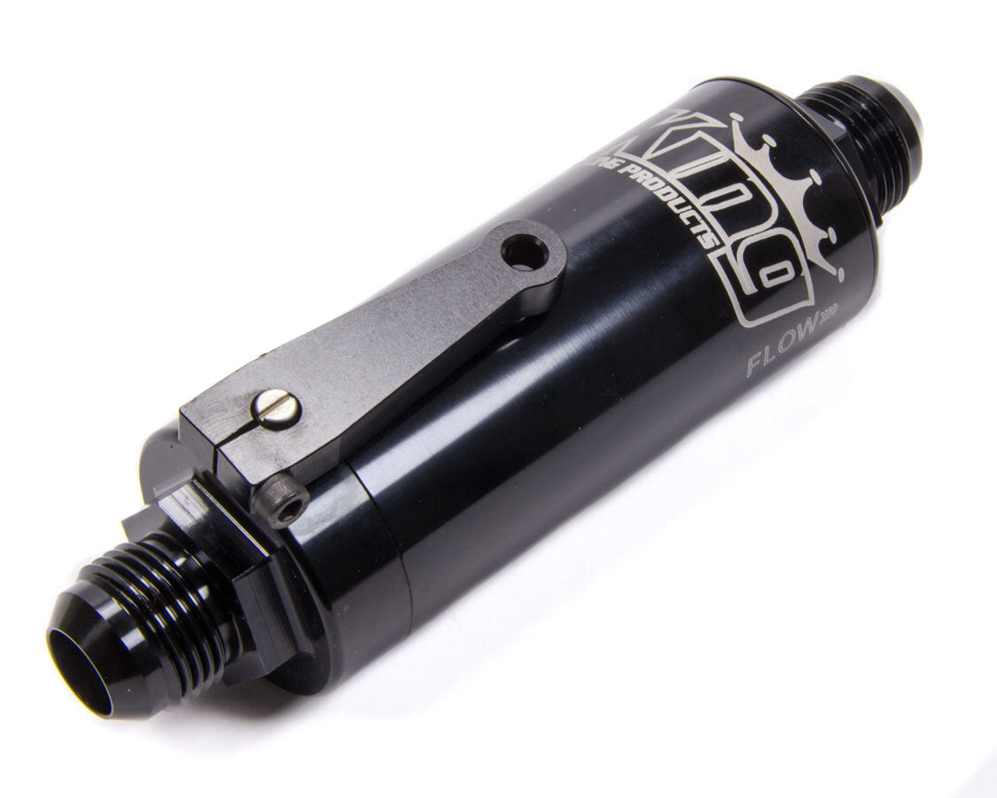 King Racing Products Fuel Filter w/Shut Off -12an KRP4340