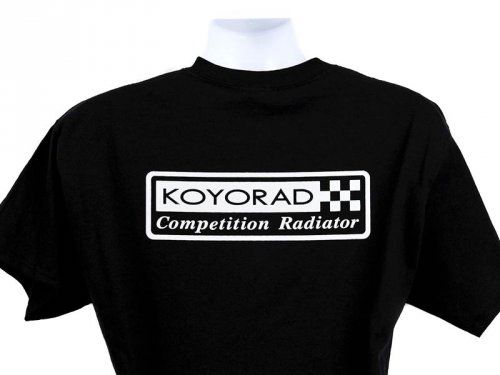 Koyorad Mens Black T-Shirt (Large)