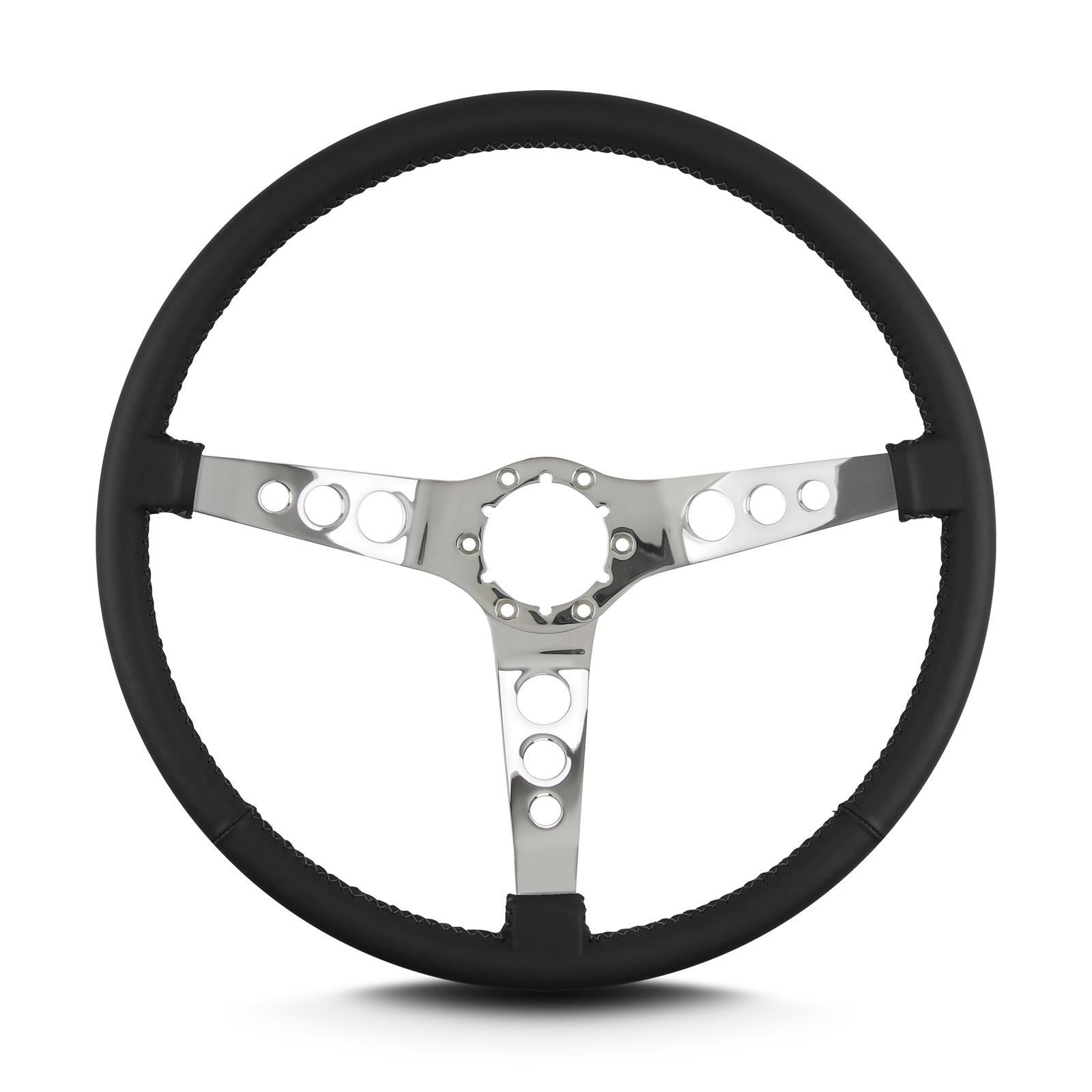 Lecarra Steering Wheels Steering Wheel Stainless Steel Vette Hot Rod LEC66801