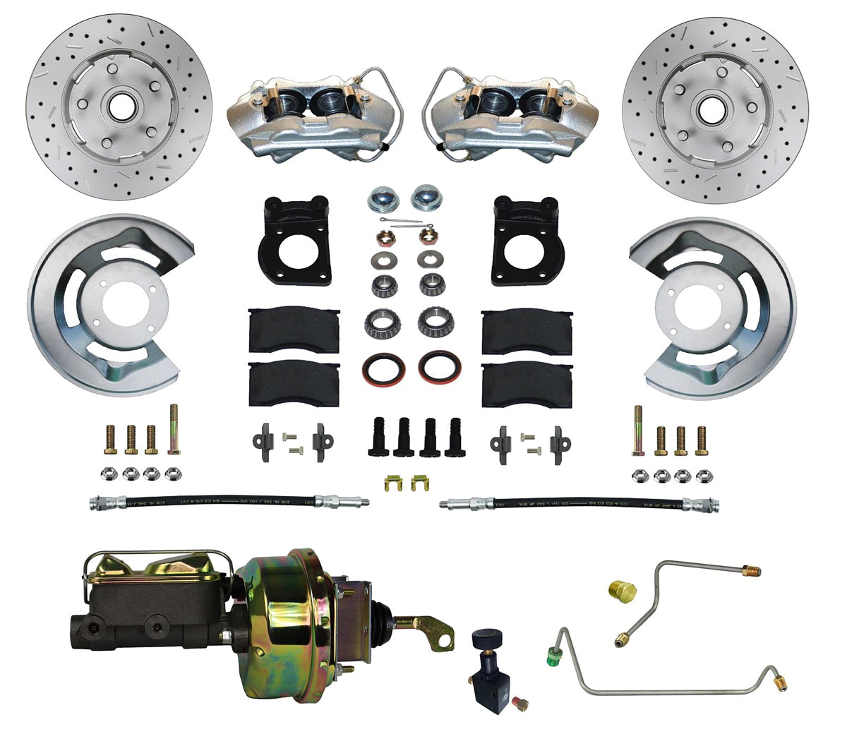 Leed Brakes Mustang Disc Brake Conversion Kit LEEFC0001-H405M