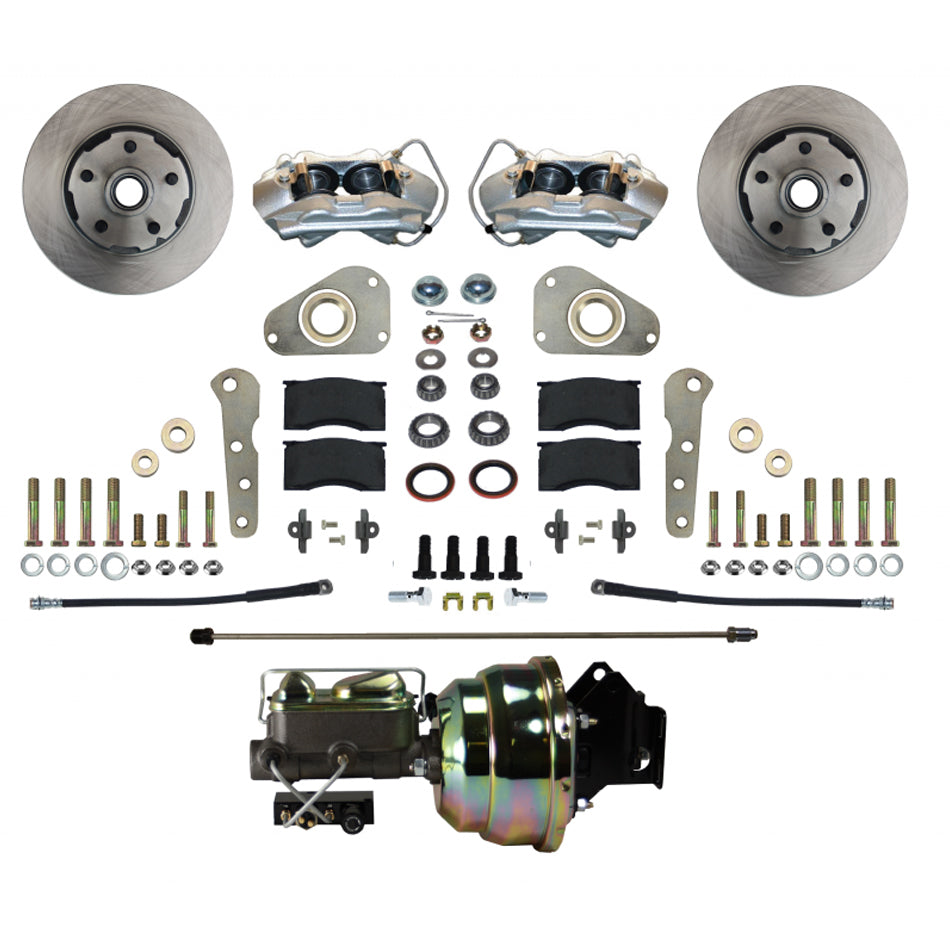 Leed Brakes Ford Full Size Power Dis c Brake Conversion Kit LEEFC0025-8307