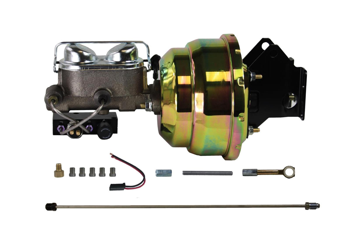 Leed Brakes Hydraulic Kit Power Drum Brakes 8in Dual Booster LEEFC0043HK