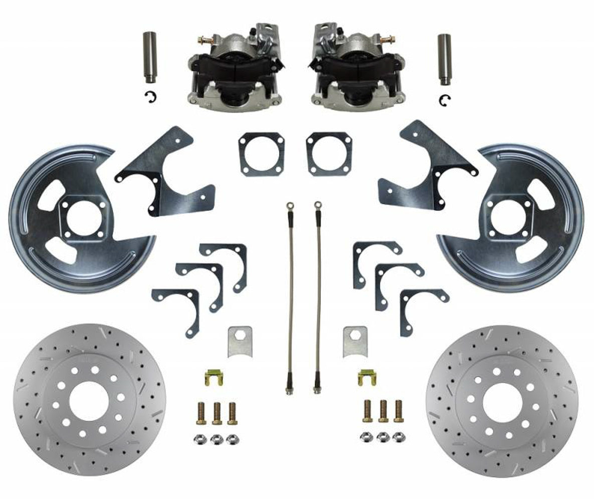Leed Brakes Rear Disc Brake Conversi on with MaxGrip XDS Roto LEERC1001X