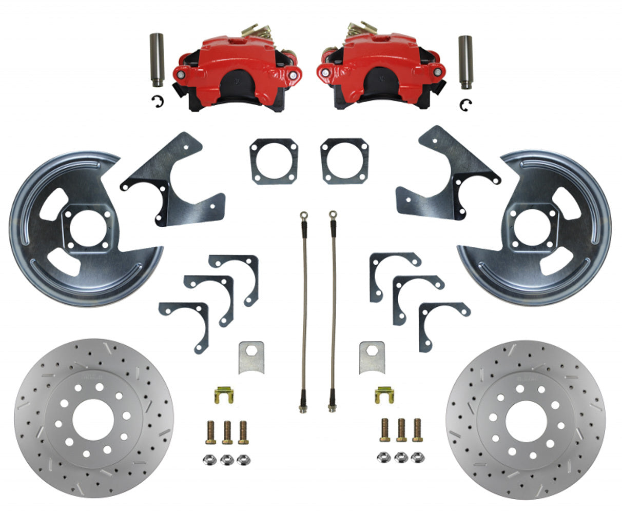 Leed Brakes Rear Disc Brake Conversi on with MaxGrip XDS LEERRC1001X