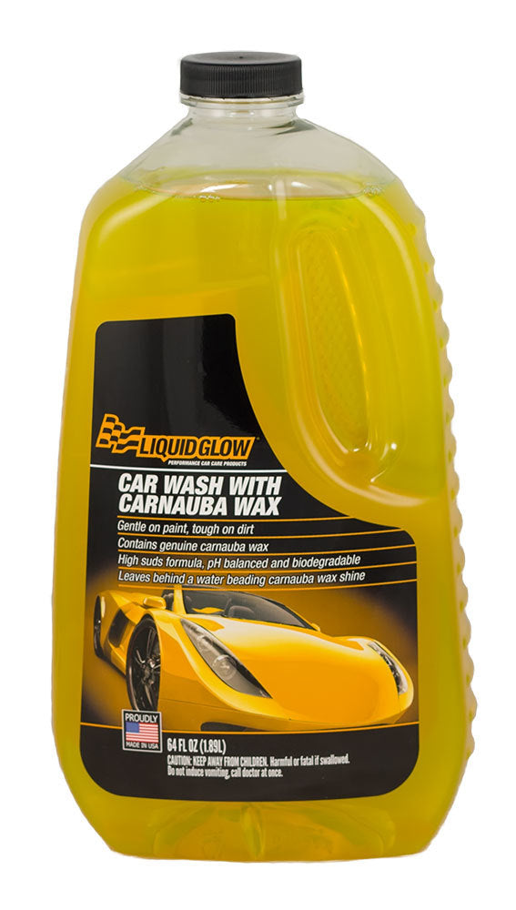 Liquid Glow Car Wash with Carnauba 64oz Bottle LIQ10302