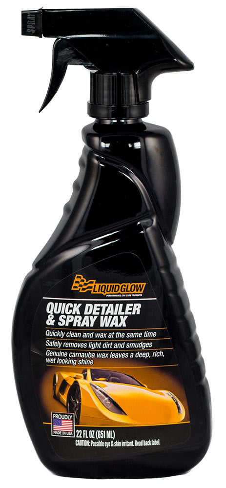 Liquid Glow Quick Detailer & Spray Wax 22oz Spray Bottle LIQ30202