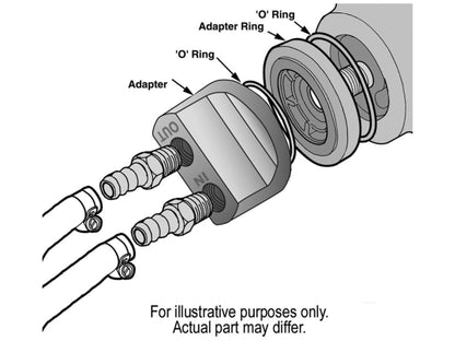 Derale Oil Filter Adapter 15746 Item Image