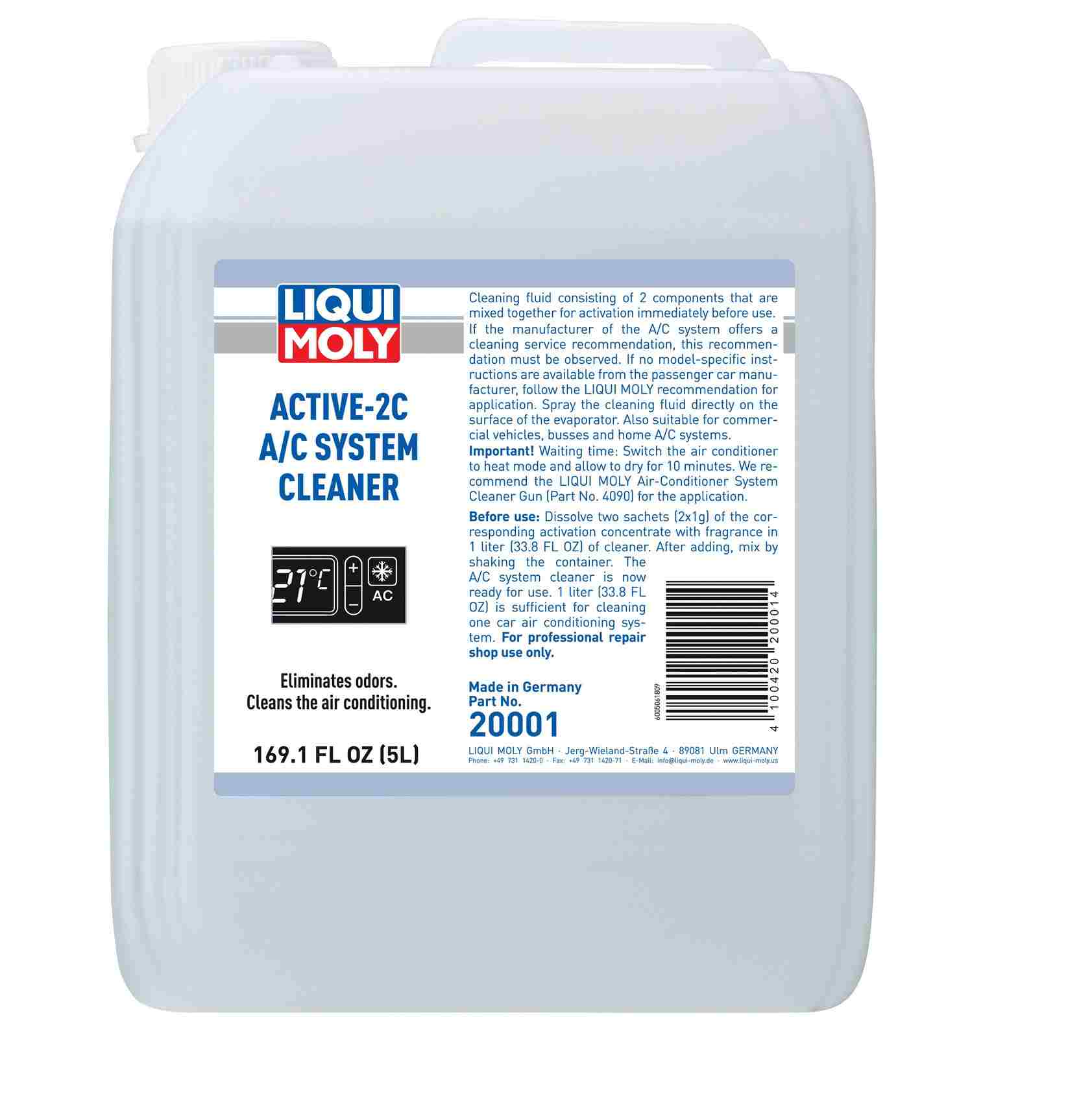 LIQUI MOLY A/C System Flush Kit 20001