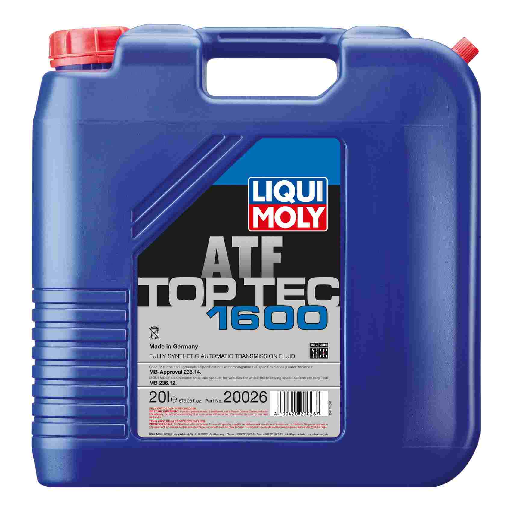 LIQUI MOLY Automatic Transmission Fluid 20026