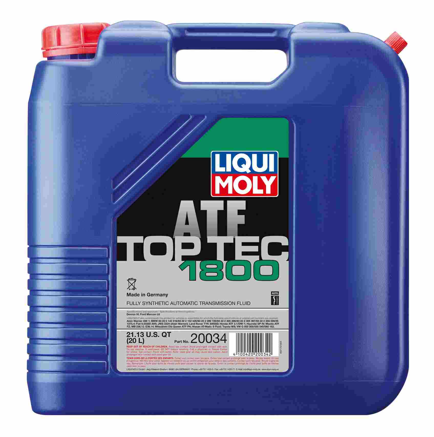 LIQUI MOLY Automatic Transmission Fluid 20034