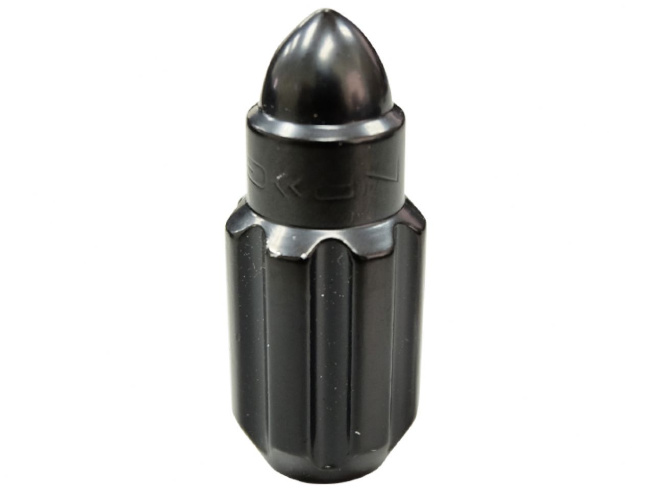 NRG M12 x 1.25 Steel Lug Nut Set  Bullet Shape 21 pc Black W/ Lock Key