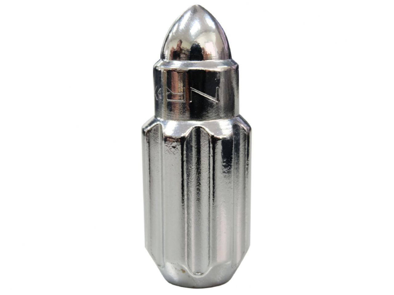 NRG M12 x 1.25 Steal Lug Nut Set  Bullet Shape 21 pc Silver W/ Lock Key