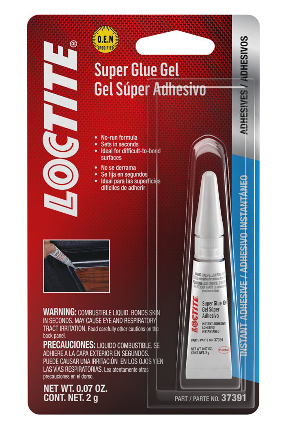 Loctite Quick Gel Super Glue 2g/.07oz LOC483624