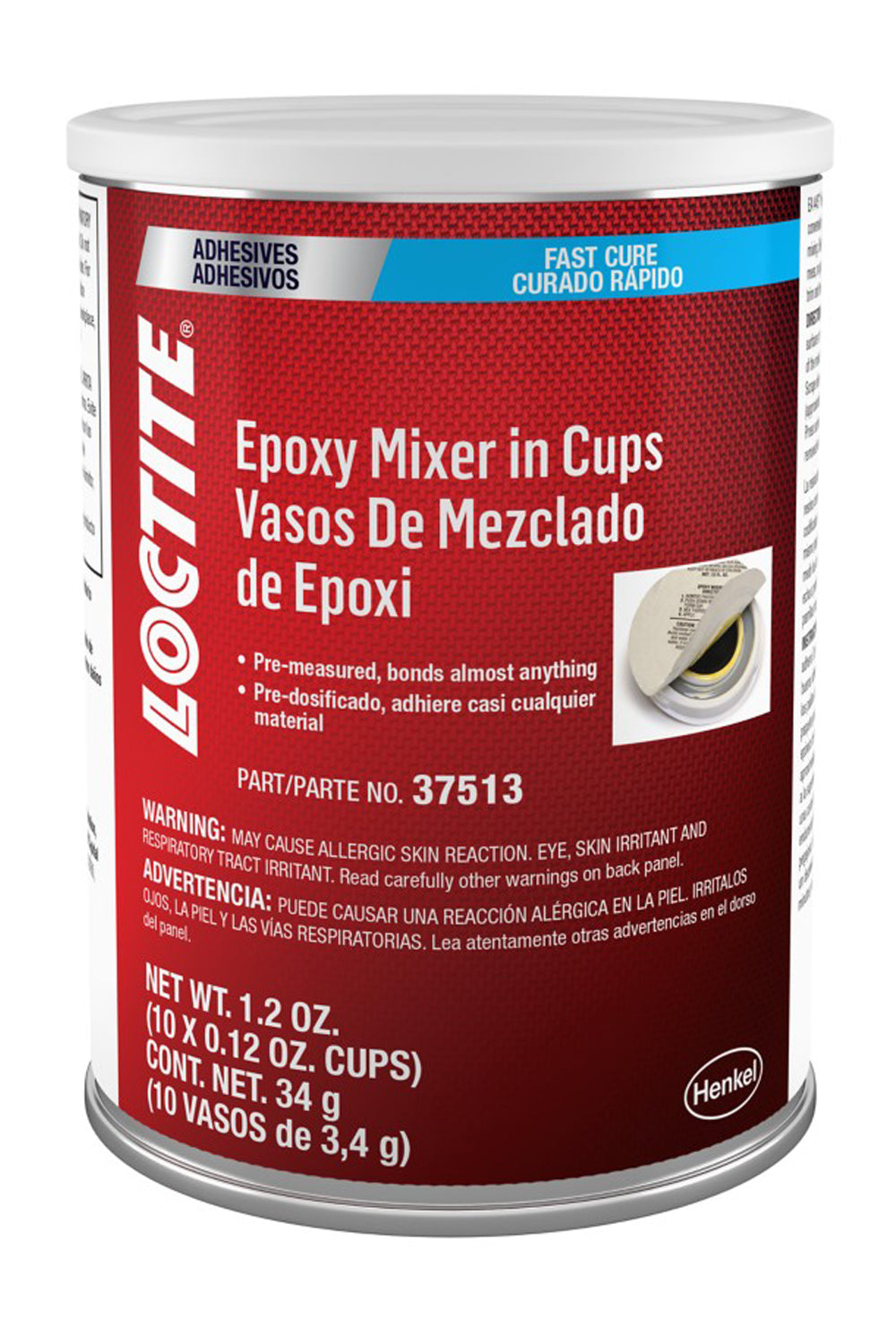 Loctite Epoxy Mixer Cups 0.12oz Cup Each LOC494151