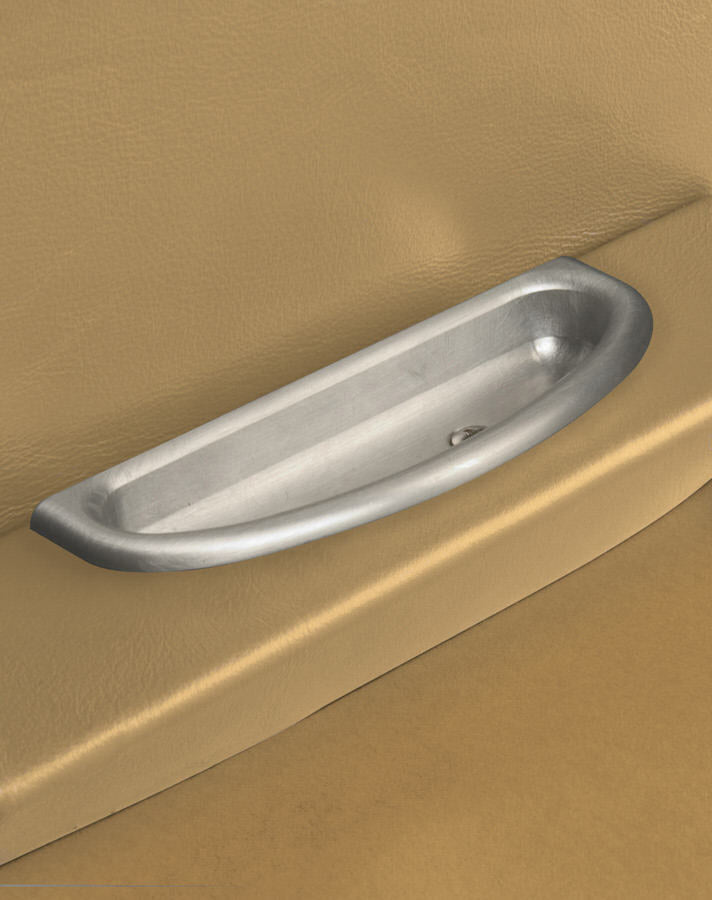 Lokar Brushed Cresent Oval Arm Rest Door Pull LOKIDP-2002