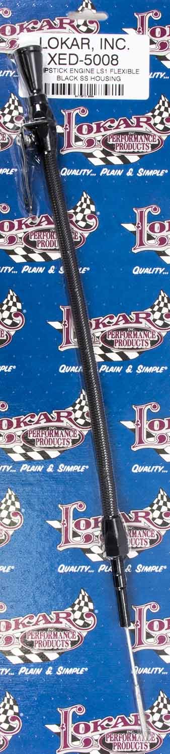 Lokar Flexible Engine Dipstick Black GM LS1 LOKXED-5008