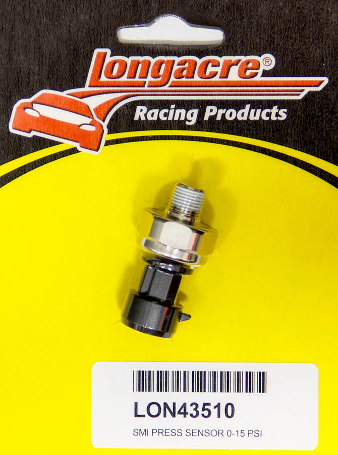 Longacre Pressure Sensor 0-15psi w/out QD Lead LON52-43510