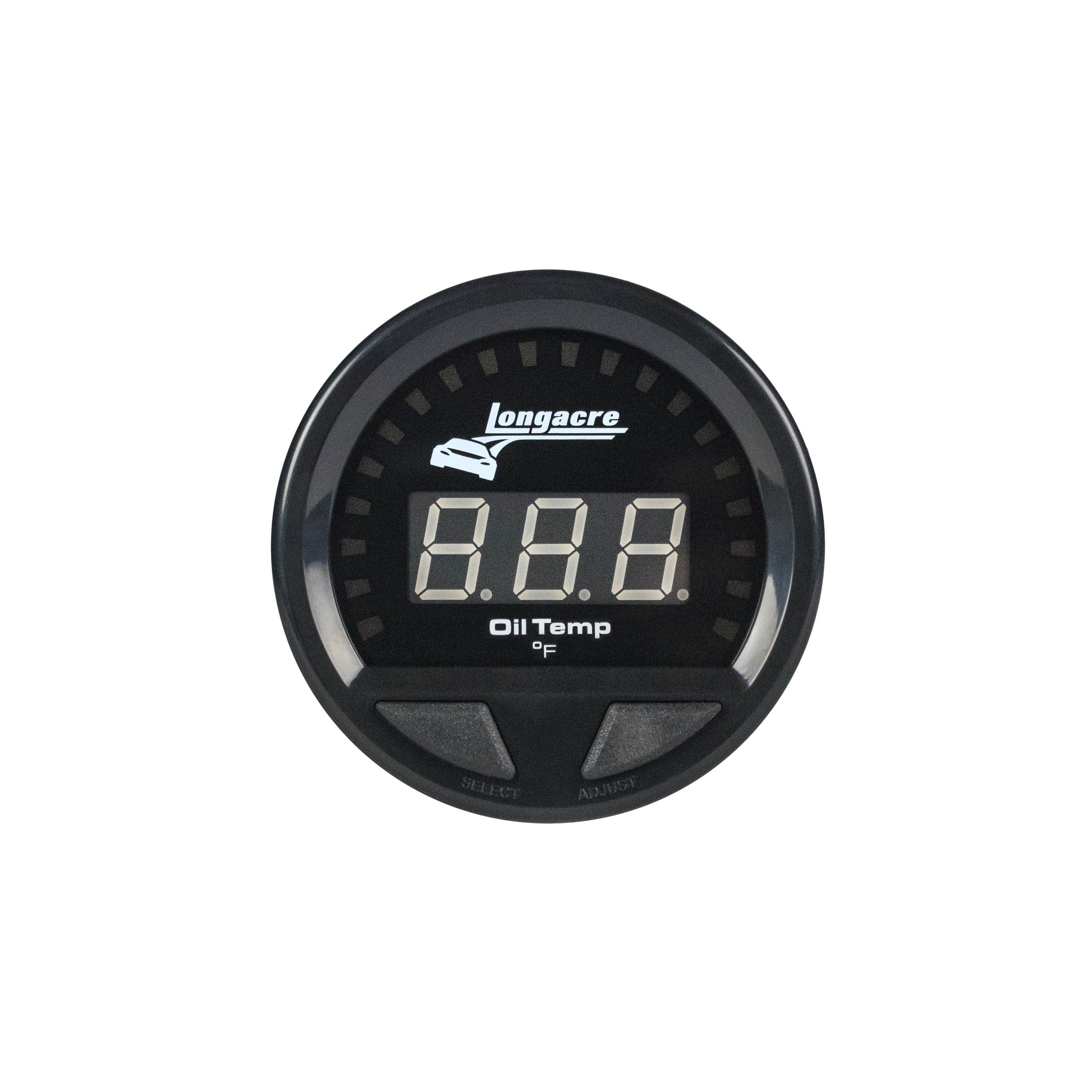 Longacre Waterproof LED Oil Temp Gauge 100-340f LON52-46861