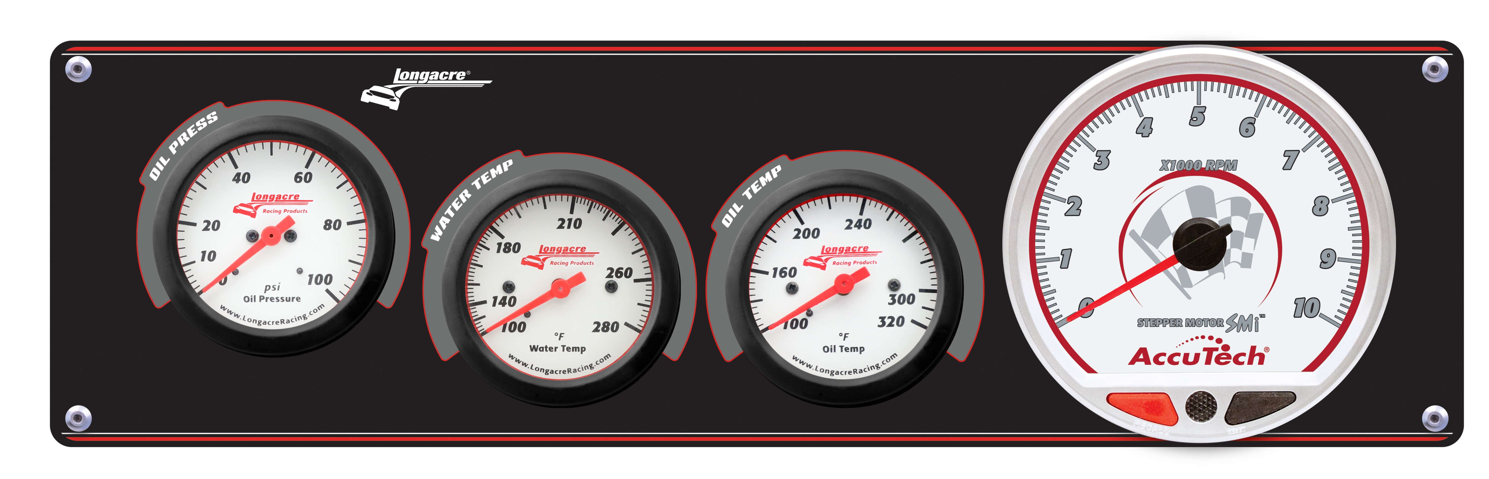 Longacre Gauge Panel Sportsman OP / WT / OT / Tach LON52-46907