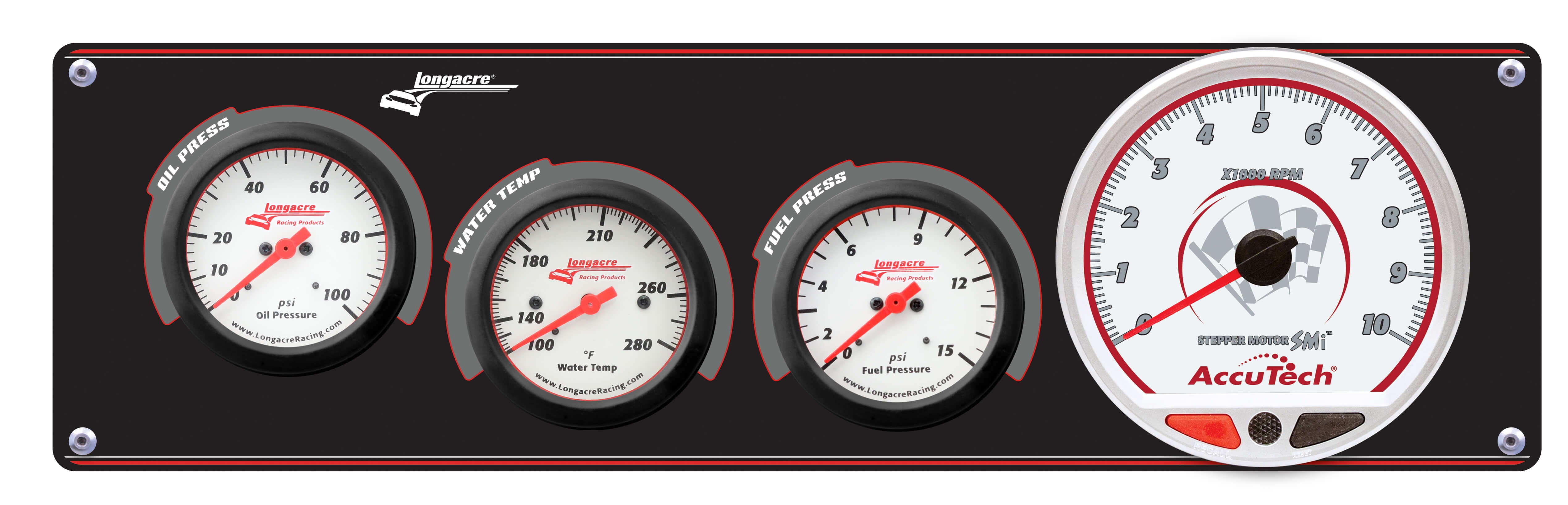 Longacre Gauge Panel Sportsman OP / WT / FP / Tach LON52-46908