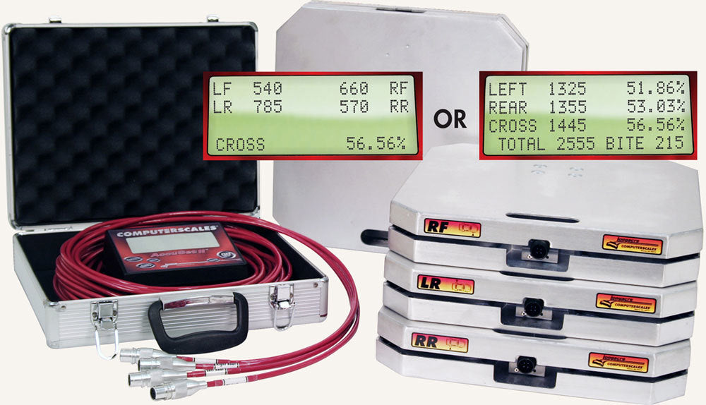 Longacre Computer Scales AccuSet II 1500lb w/15in Pad LON52-72593