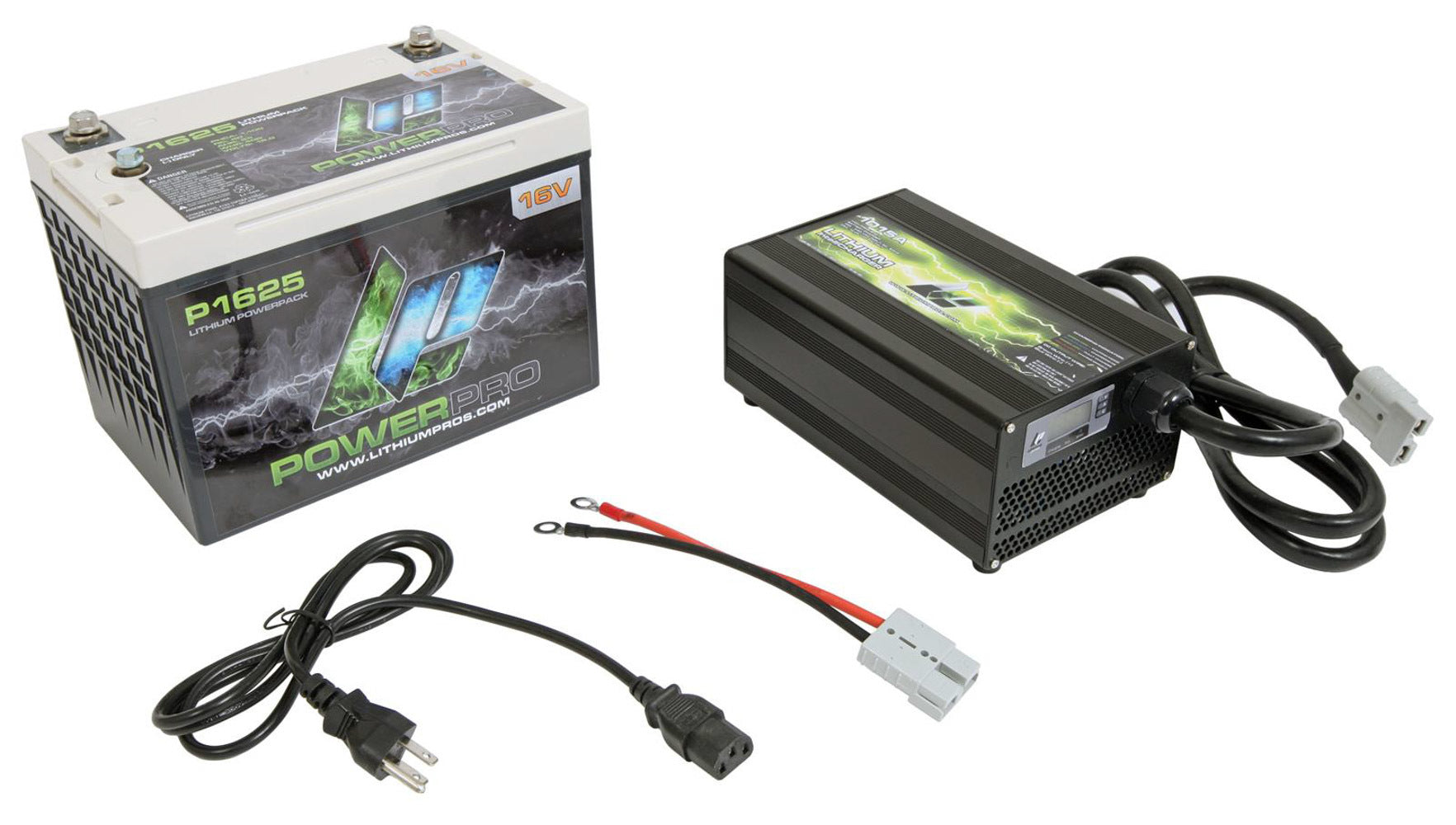 Lithium Pros Lithium-Ion Power Pack 16V Battery w/Charger LPBP1625CK