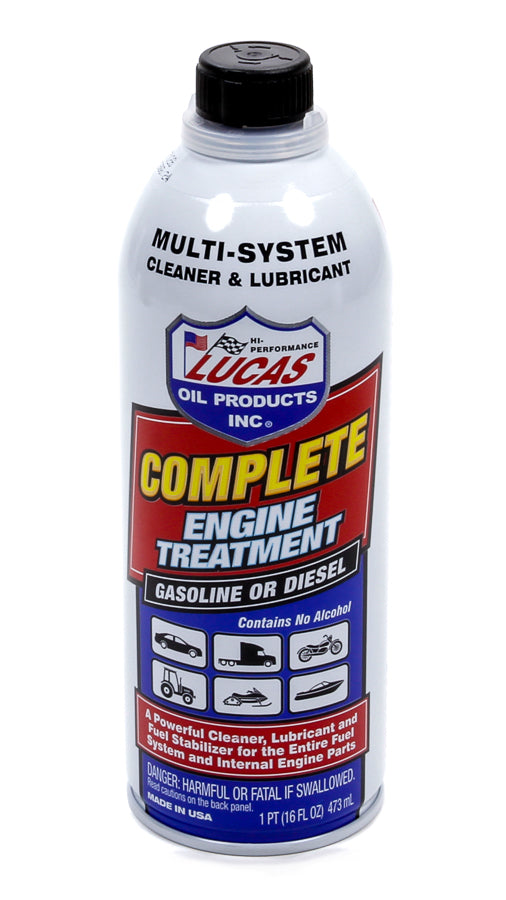 Lucas Oil Complete Engine Treat Ment 16 Oz LUC10016